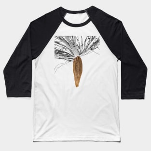 Seed of Lapsana communis, the common nipplewort Baseball T-Shirt